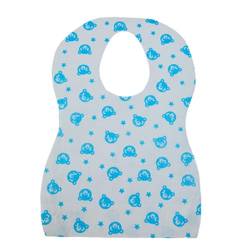Chine High Quality Individual Package Waterproof Disposable Baby Bibs in Feeding Fabricant