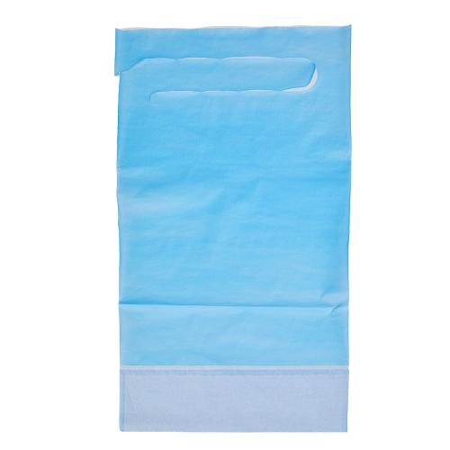 Chine OEM Disposable Bibs Adult Paper Apron with Pocket Dental Apron Manufacturer Fabricant