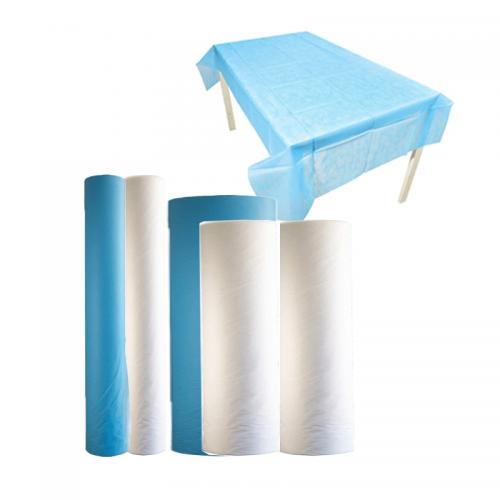 Chine Disposable Comfortable Waterproof Non-Woven PP Bed Sheet Bed Cover Bed Roll Ideal for Healthcare & Hotels Beauty Salon Use Fabricant