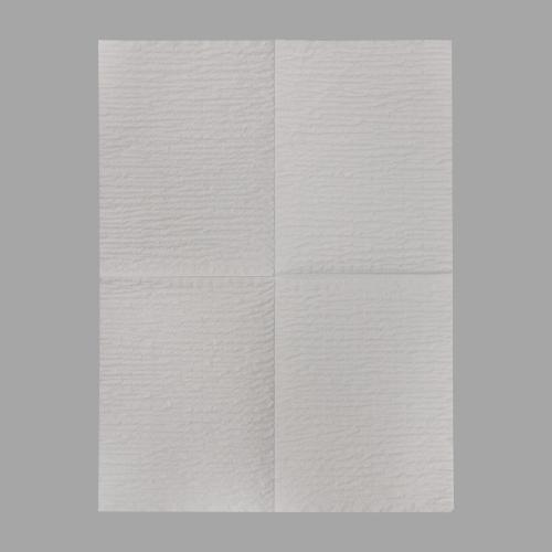 Chine Blue/White Paper Hand Towel 30*40 cm 11.8*15.7 inch  Reinforced Wiper Disposable Scrim Blotting Towel Absorbent Medical Consumables Fabricant