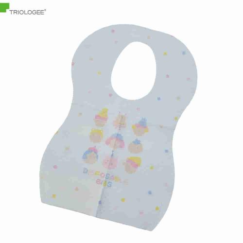 Chine Medical Care Disposable Bib, Class I Medical Device CE Certified Paper+PE Film with Pocket for Clinical Nursing & Home Health Use Fabricant