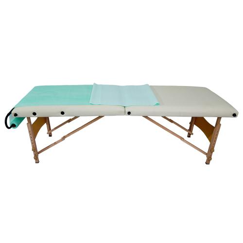 Chine Hospital Outpatient Hand Hygiene Disposable Bed Sheet Roll, CE Certified PP+PE Non-Woven Wipe for Medical Staff Fabricant