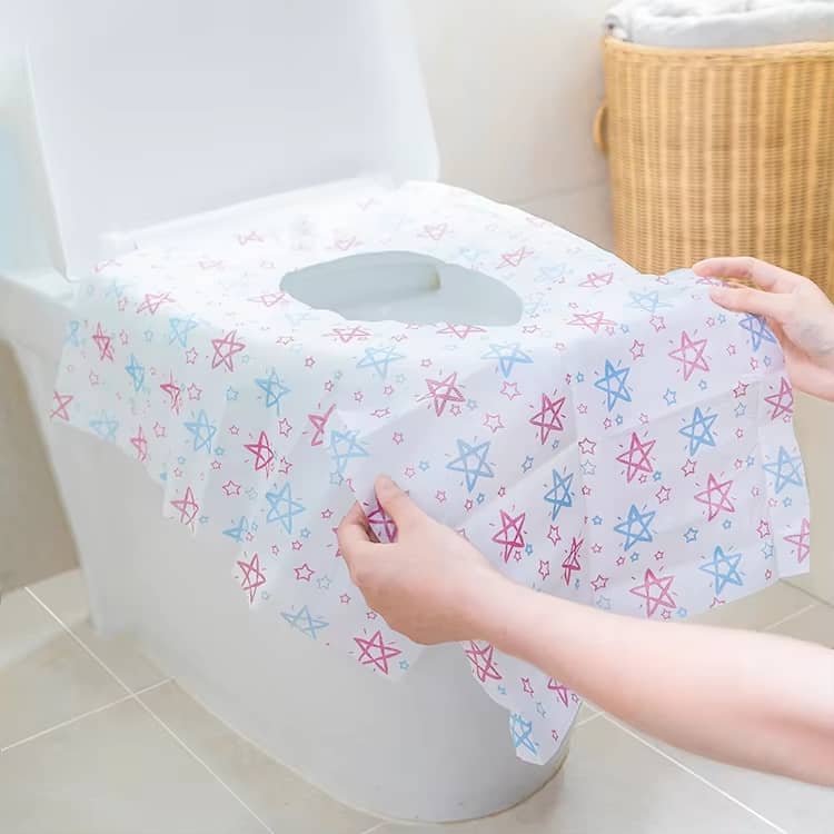 La révolution verte en matière d'hygiène publique : pourquoi les housses de siège de toilette imprimées écologiques changent la donne