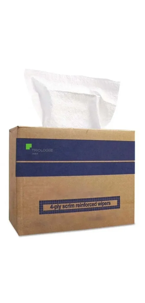 Améliorez l'efficacité et la durabilité avec les essuie-tout industriels en papier — Essuie-tout en papier Scrim de qualité supérieure pour lingettes industrielles