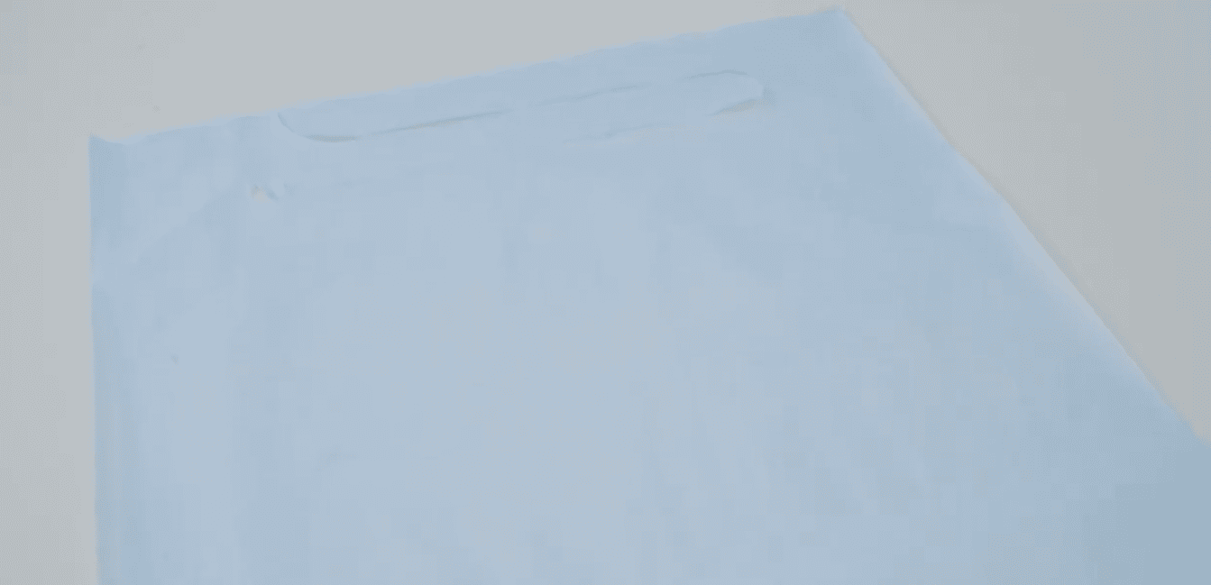 Tabliers dentaires médicaux jetables imperméables en tissu et polyéthylène avec lien