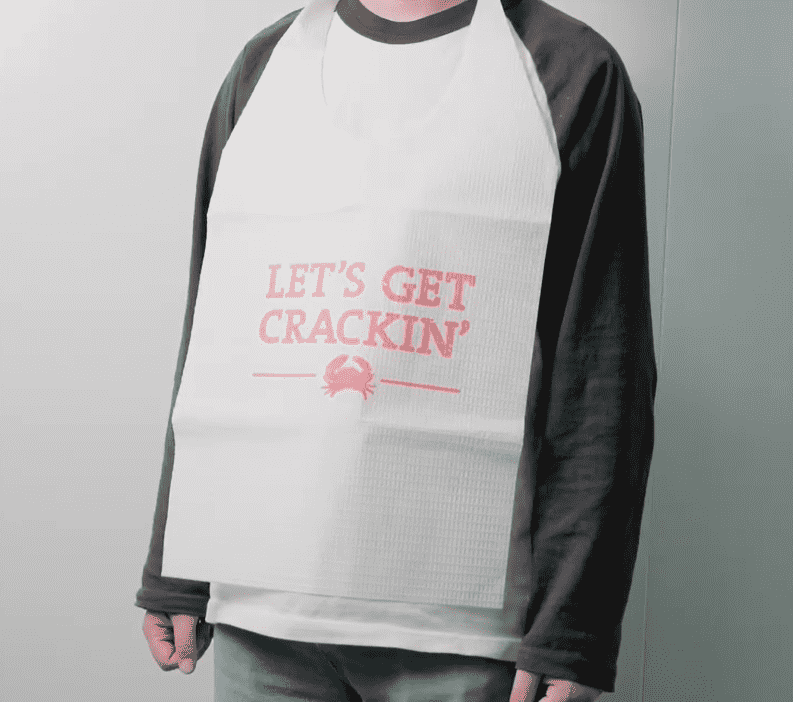 Bavoirs adultes en gros, imperméables et dégradables, tabliers de cuisine jetables, tabliers de coiffure jetables